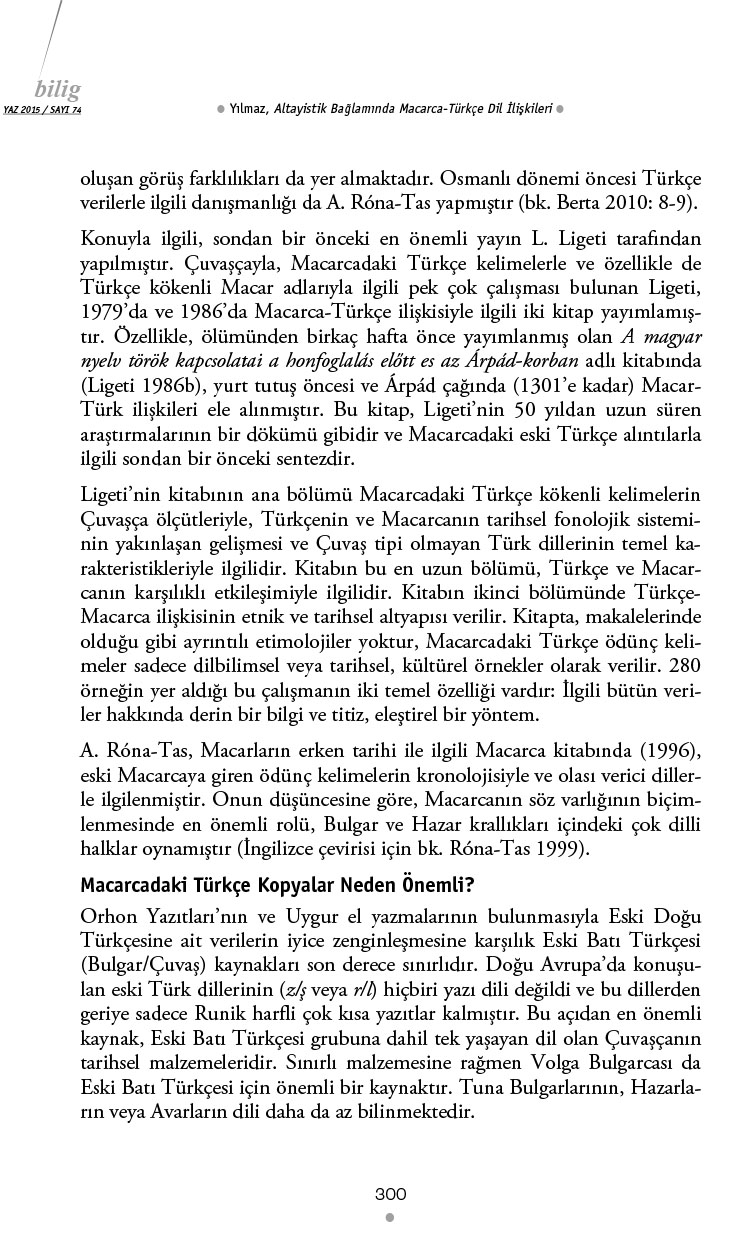 Altayistik Baglaminda_Macarca_Turkce_Dil